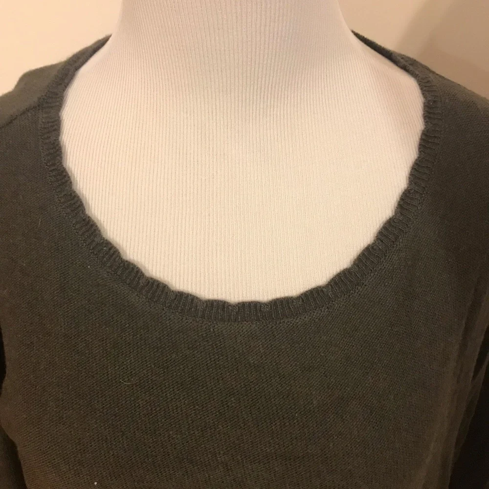 NWT Free People Beach Luxe Dahlia Sweater Pine size Small